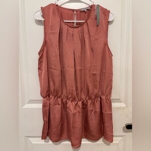 Violet & Claire NWT sleeveless Coral blouse XL